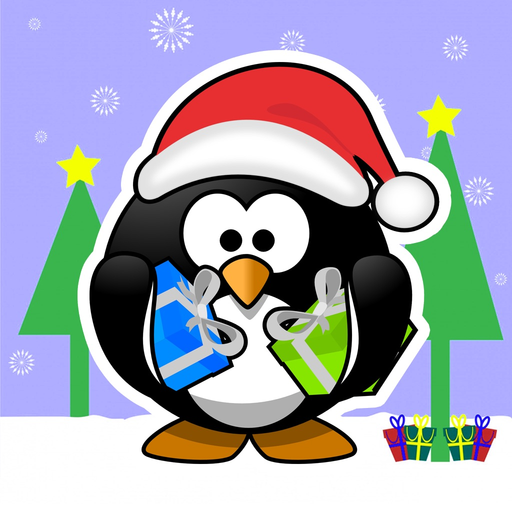 Penguin Coloring Book For Kids - My Eskimo Village Club app icon