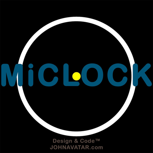 MiCLOCK +WEATHER Bedside & ALL app icon