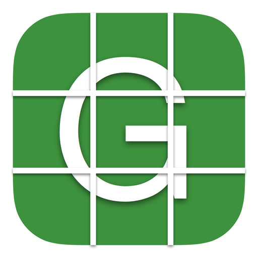 Grid # - Add grid on image app icon