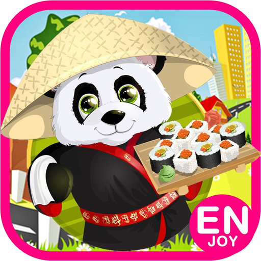 Panda cafe cooking app icon