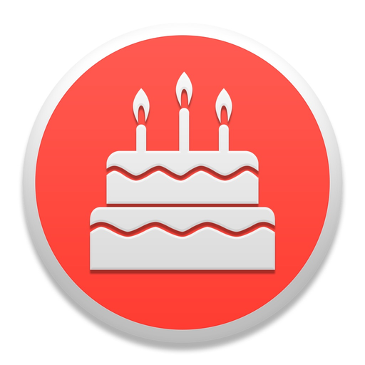 Birthdays - Widget for upcoming birthdays at a glance app icon