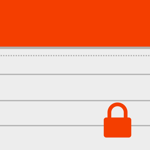 Lock Notes - Passcode Protect app icon