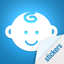 Baby sticker - For all people icon