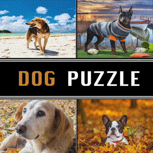 Dog Puzzles Jigsaw Spectacular FREE app icon