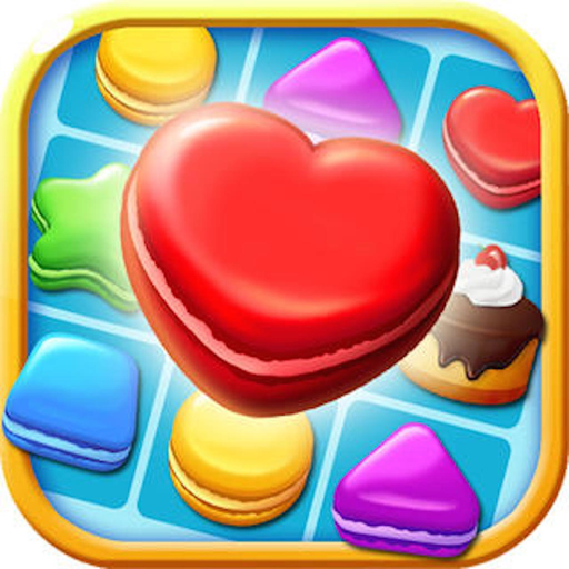 Candy Cake Boom - 3 match splash desserts puzzle game app icon