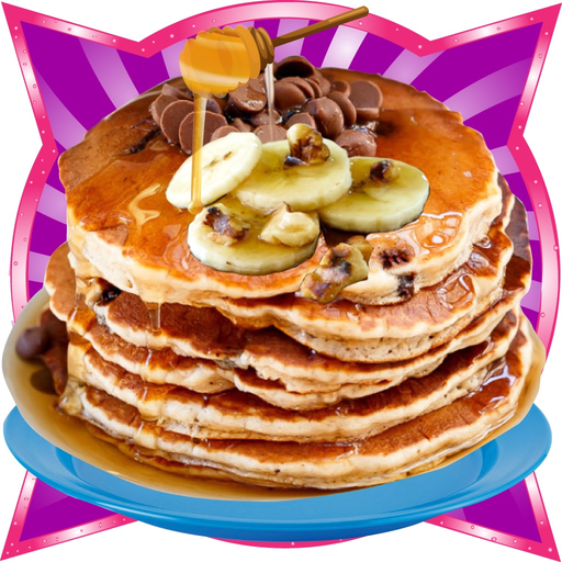 Pancake Maker Bakery game - Making, Baking & Stacking of pancake tower app icon