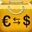 CurrencyCal - currency & exchange rates converter + calculator for travel.er icon