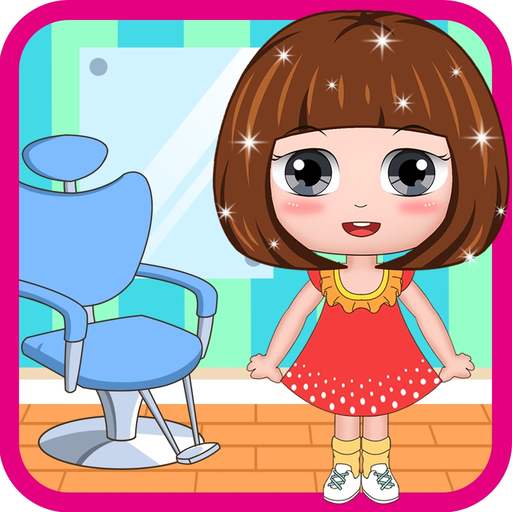Bella's hair dress up salon app icon