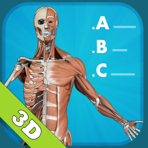 Anatomy Quiz - muscles and bones app icon