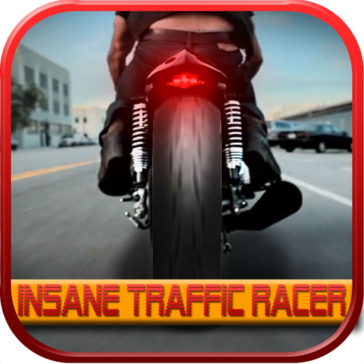 Insane Traffic Racer - Speed motorcycle and death race game app icon