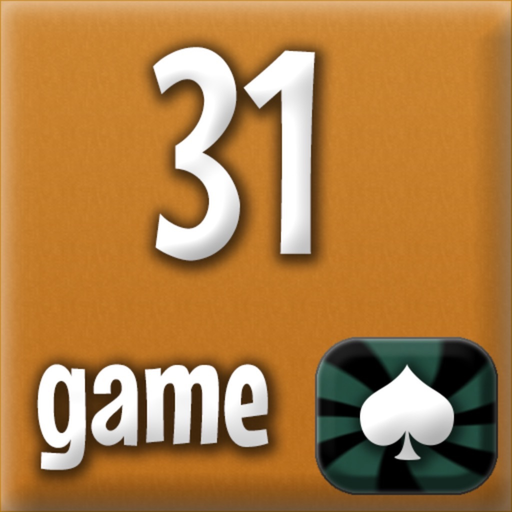 Thirty one - 31 card game app icon