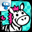 Zebra Evolution Animal envolve icon