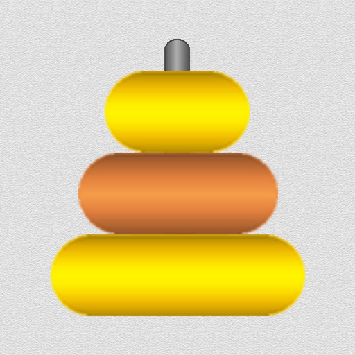 The Tower of Hanoi Math puzzle app icon