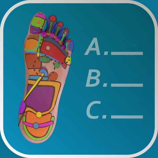 Reflexology Quiz - zones app icon