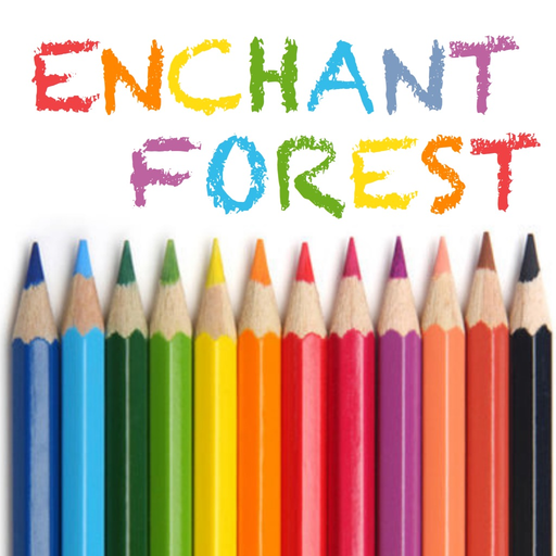 Enchanted Forest Coloring Book app icon