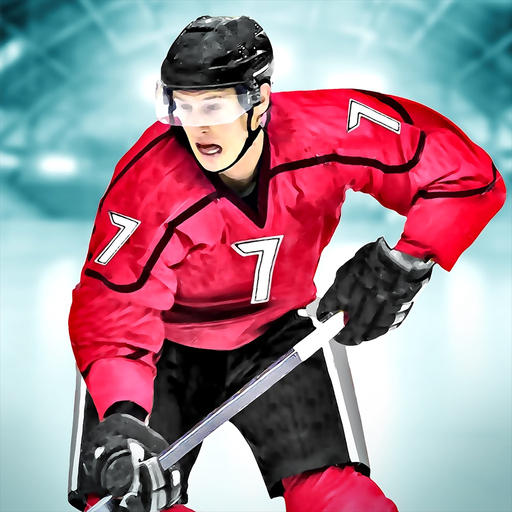 Pin Hockey - Ice Arena - Glow like a superstar air master app icon