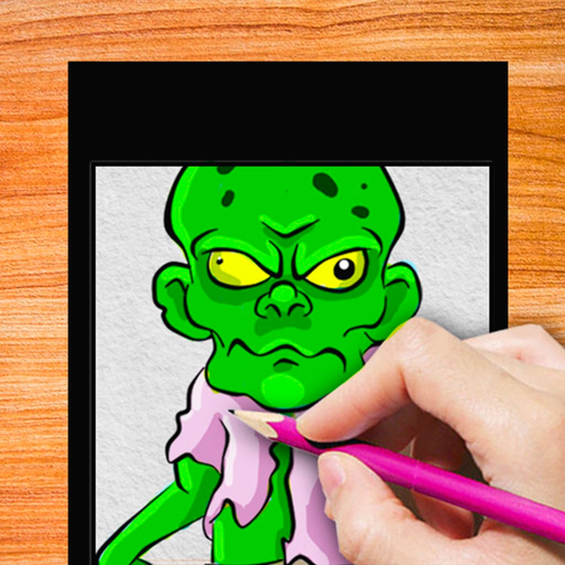 Drawing Lesson Zombie Fan app icon