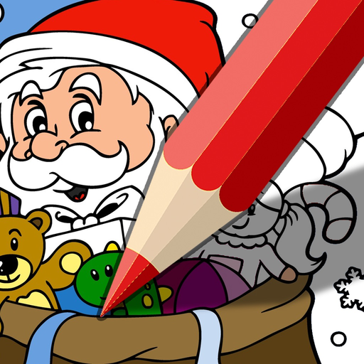 Coloring for Kids (Christmas) app icon