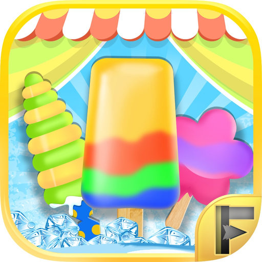 Frozen Ice Pops Lolly Maker app icon