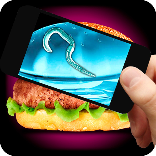 Simulator X-Ray Burger Prank app icon
