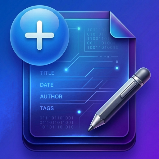 File Property Edit app icon