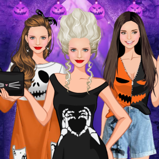 Halloween  spooky dressup app icon