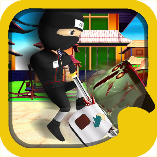Assassin Japan Ninja vs Zombie Survival Free Game app icon
