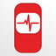 Pure Beats minimalistic and elegant drum machine icon