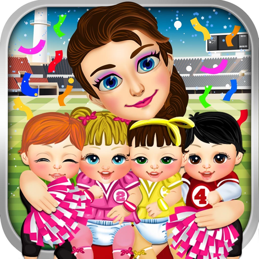 Cheerleader Mommy's Baby Doctor Salon - Makeup Spa Prom Games for Girls! app icon