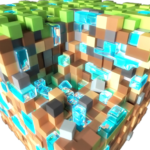 Pixel Block Cube Craft Builder app icon