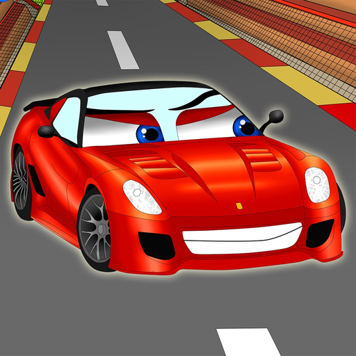 Cars City Builder - funny free educational shape matching game for kids, boys, toddlers and preschool app icon