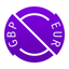 British Pounds To Euros icon