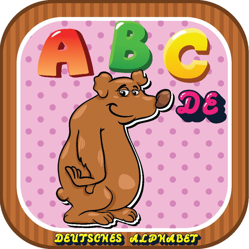 ABC Animals German Alphabets Flashcards: Vocabulary Learning Free For Kids! app icon