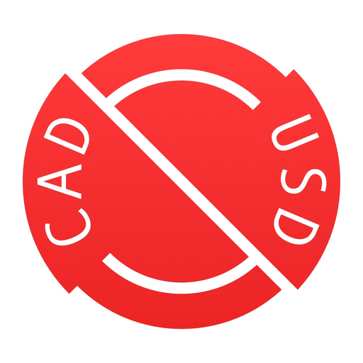 Canadian Dollars To US Dollars app icon