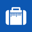 Hand luggage icon
