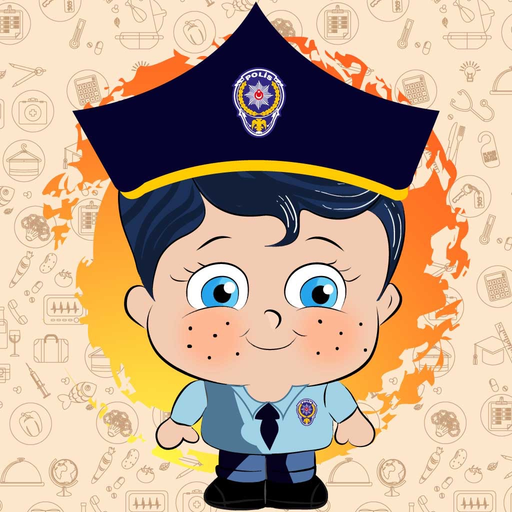 Meslekler Boyama Kitabı - Minik Bilge Meslekleri Öğreniyor app icon
