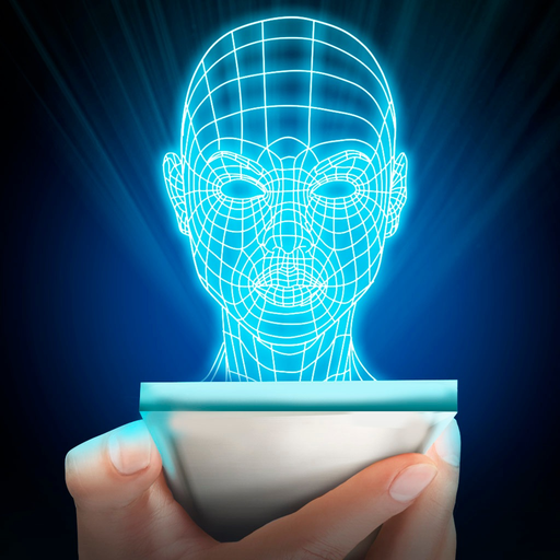 Hologram Human Head 3D Prank app icon