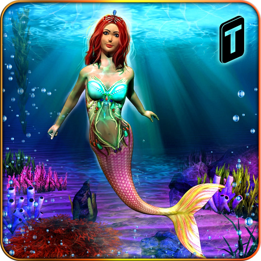 Cute Mermaid Simulator 3D app icon