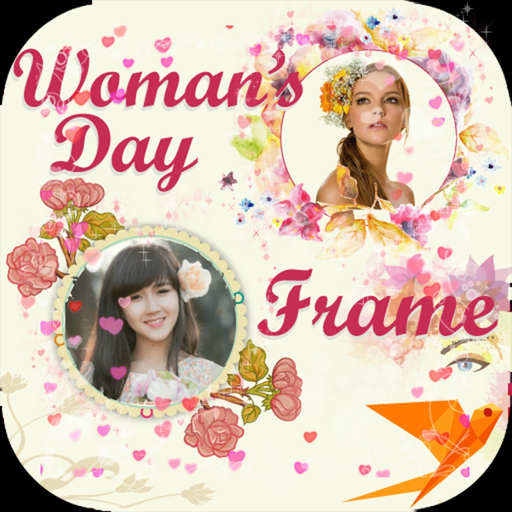 Women Day Photo Frame -Wonder Photo,Camera sticker app icon