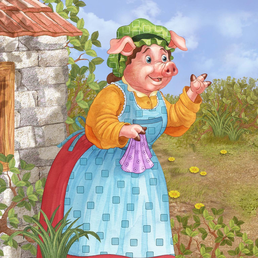 Three Little Pigs Fairy-Tale app icon