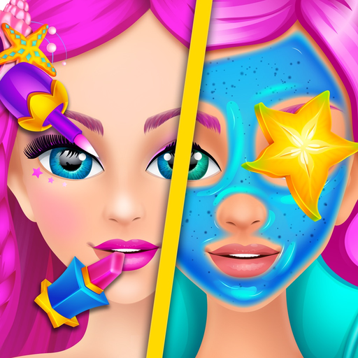 Mermaid Beauty Salon - Makeup & Makeover Kids Game app icon