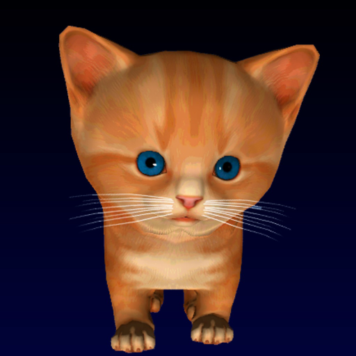 Cute kitten virtual pet, your own kitty to take care app icon