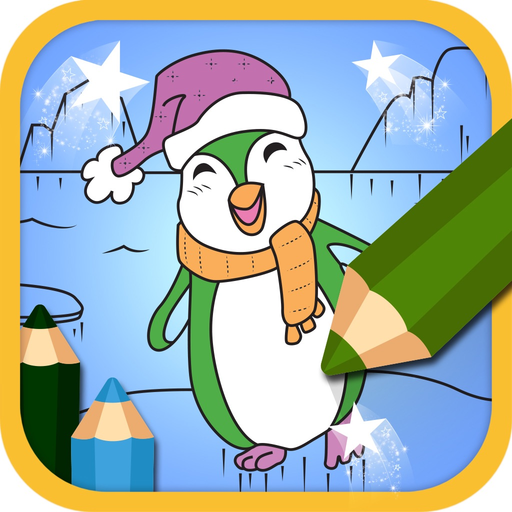 KidsPaint - Coloring Cool Animals to Relax app icon