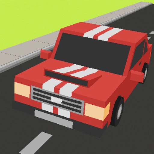 Pixel ZigZag Cars 3D app icon