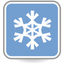 Snow Flower Text icon