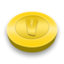 Toss a coin. icon