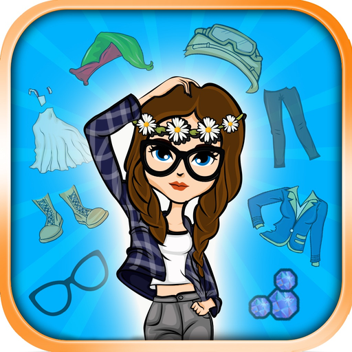 My Fashion Dress-Up Album - Fun Girls Make-Up Beauty Salon Games! app icon