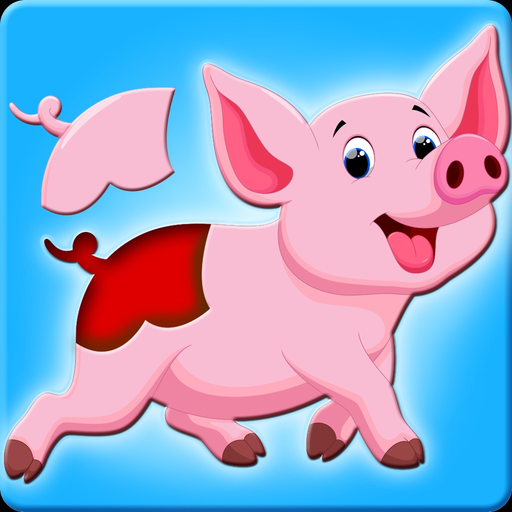 Animals jigsaw puzzle & sounds app icon