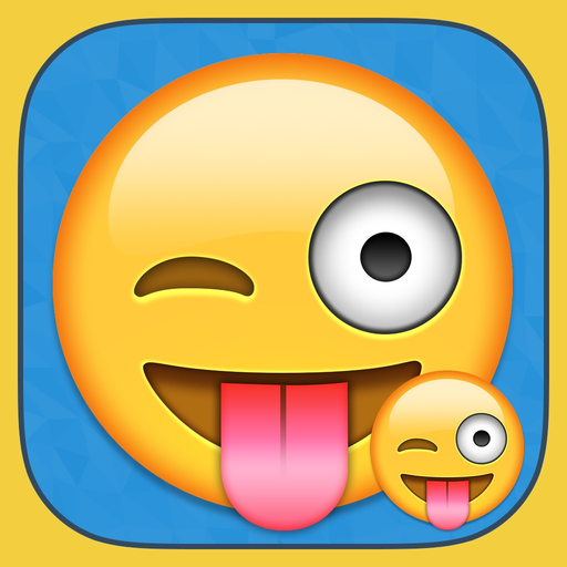 Super Sized Emoji - Big Emoticon Stickers for Messaging and Texting app icon