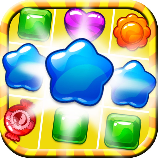 Gummy Fruit Sweet Deluxe mania : Match 3 Free Game app icon
